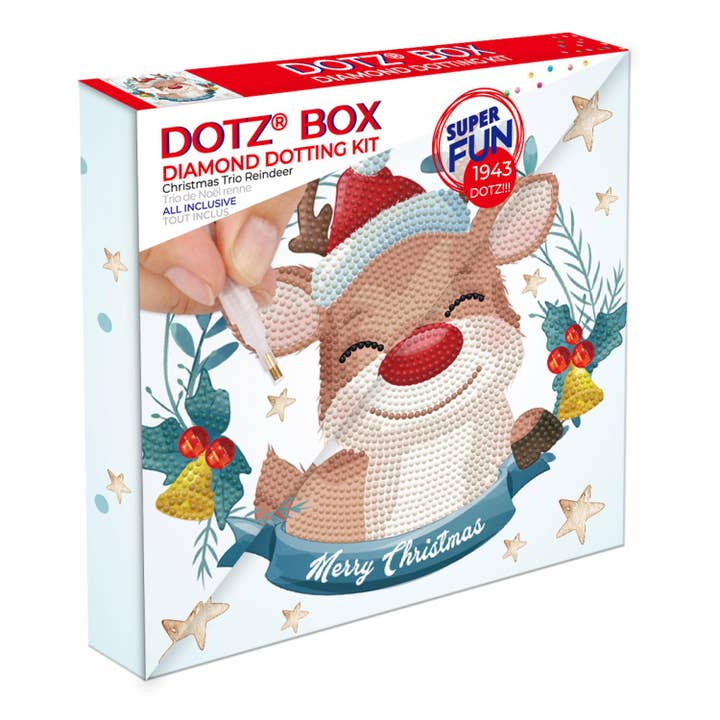 Christmastrio Reindeer (Medium) for wholesale by DIAMOND DOTZ®