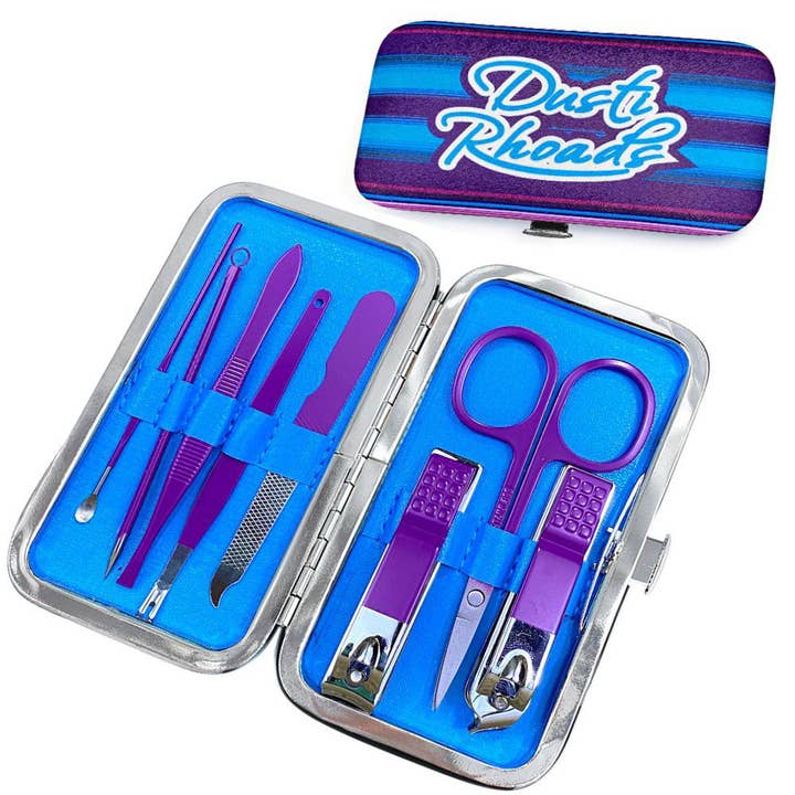 70 % DE RÉDUCTION - Ensemble de manucure de voyage Crazy Serape pour la vente par Dusti Rhoads