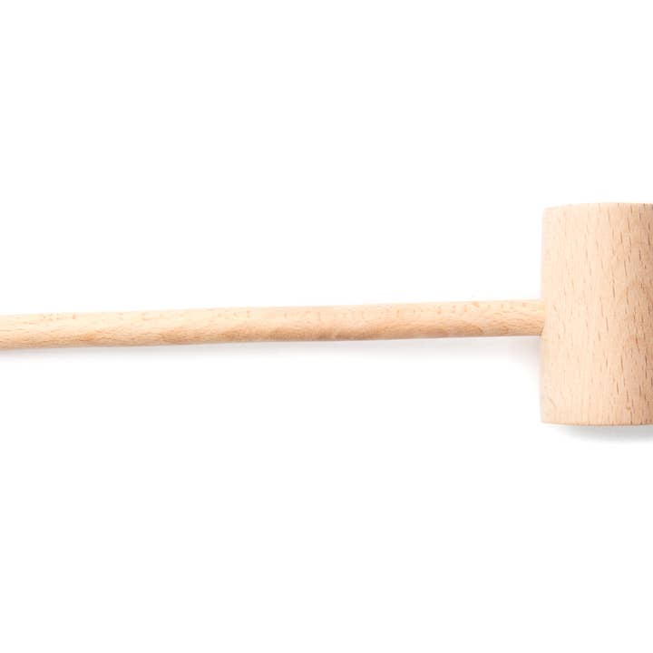 Fox Run Brands - Wholesale Kitchen Tool/Gadget - Nantucket Seafood Crab Mallet, Wood, 8" x 2.25" x 1.25"6