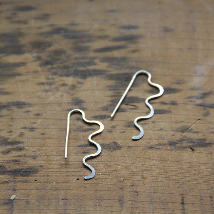 Boucles d'oreilles en argent sterling pour la vente par Kate Simpson Designs