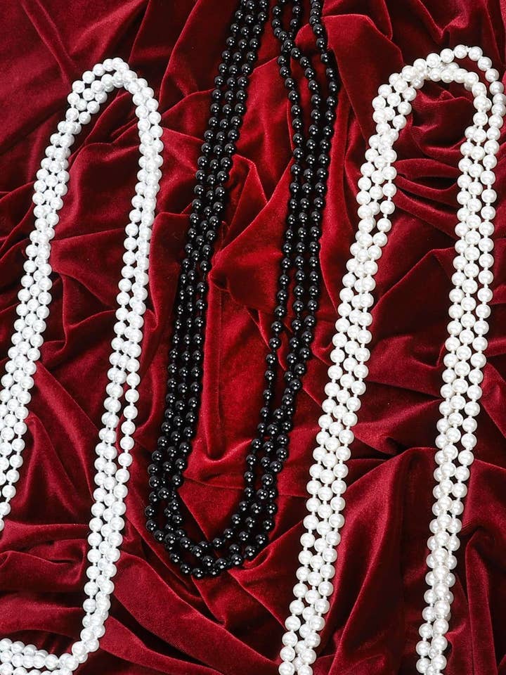 COLLIER LONG À UN BRIN DE PERLES DE 7 MM 96 POUCES (NPY9608) pour la vente par anbfashion