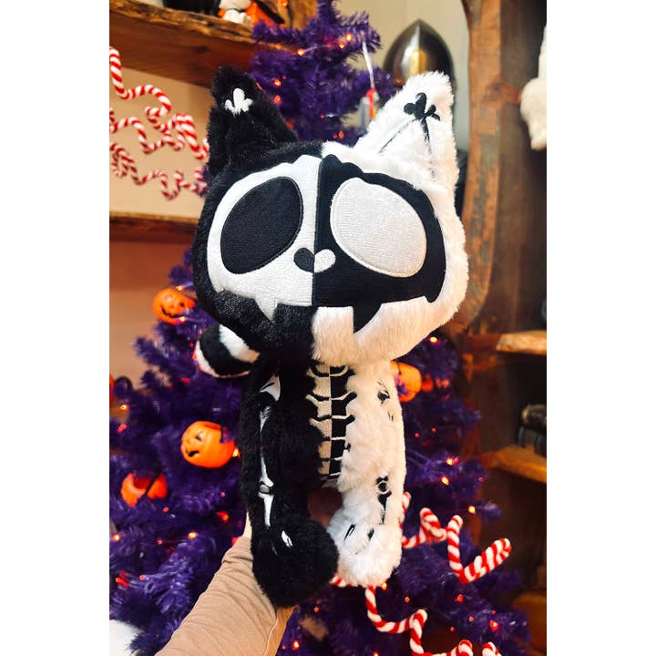 vampirefreaks - Vendita all'ingrosso Peluche - Bambini e neonati - Peluche Splitzokitty gatto nero e bianco