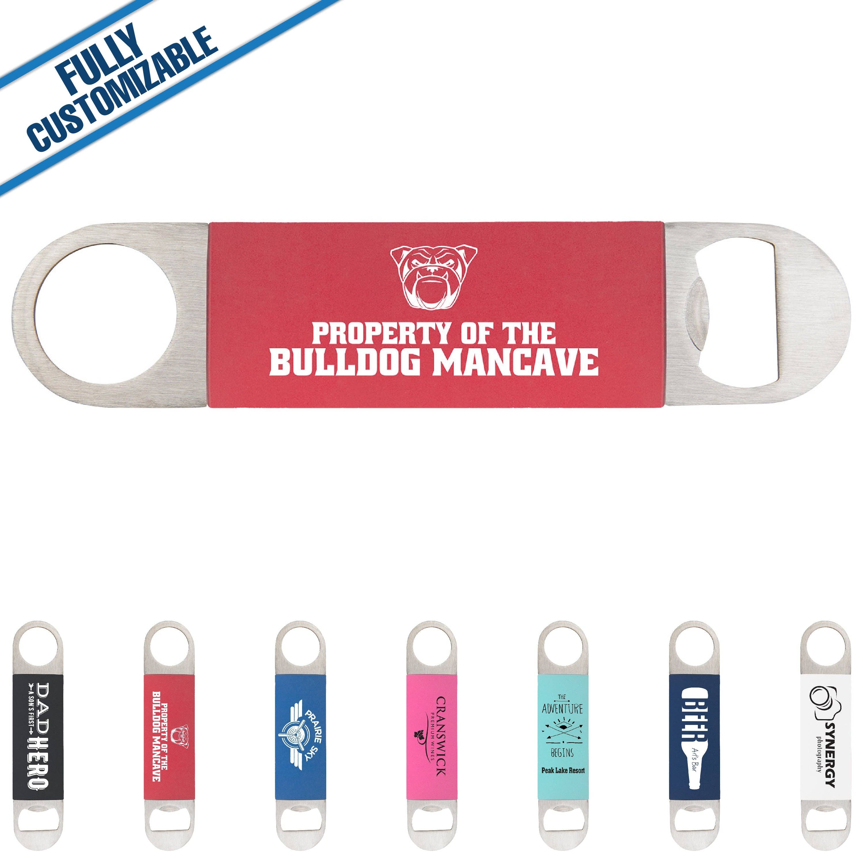 GiftWorksPlus - Wholesale Bottle/Wine Opener - Engraved Silicone Grip Bottle Opener - Fully Customizable7