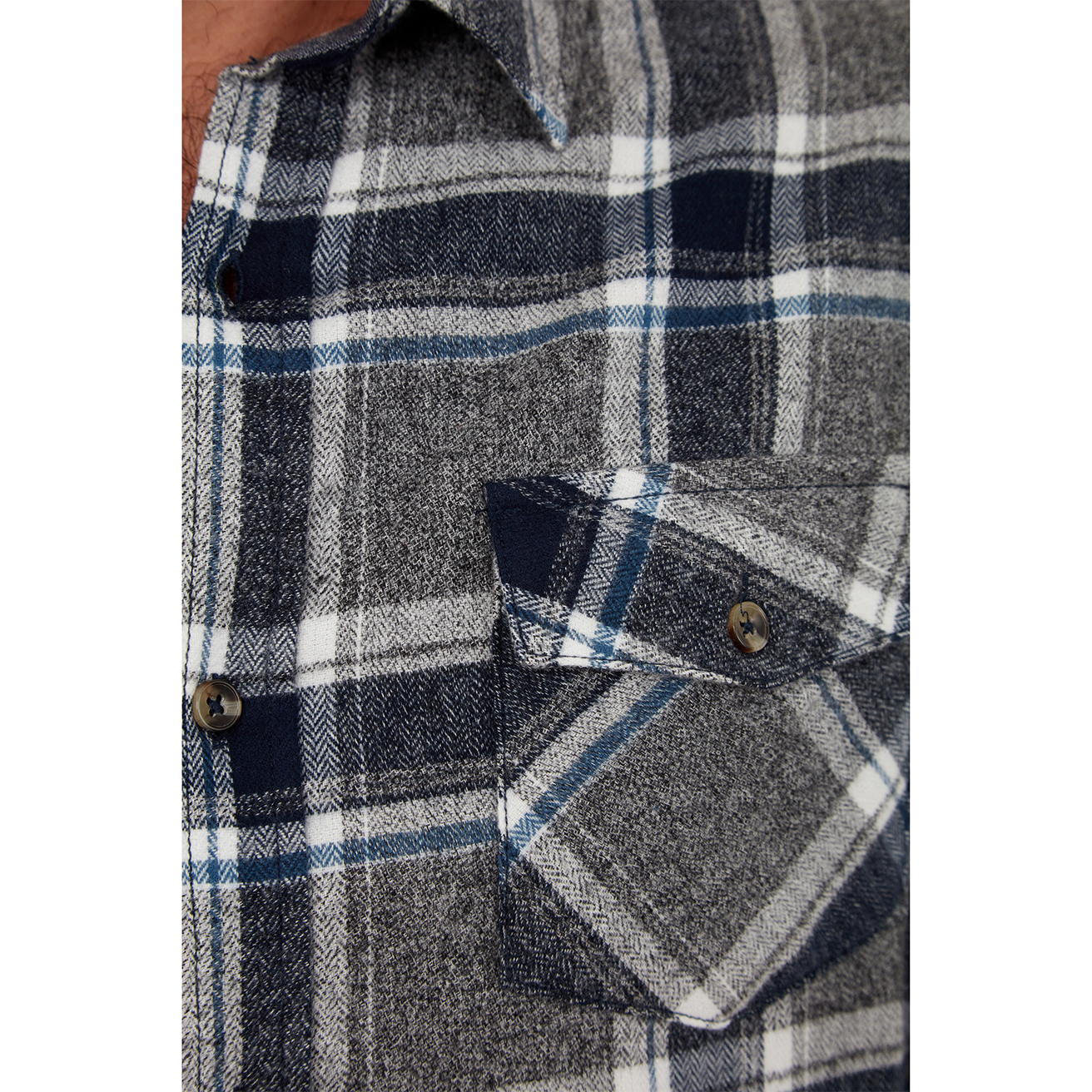 PX - Wholesale Button Down Shirt - Men's - Terrell Flannel Shirt4