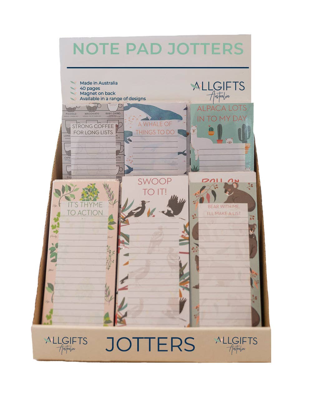 Allgifts Australia – Engroshandel Notesblok – Jotter - Sommerfugl2
