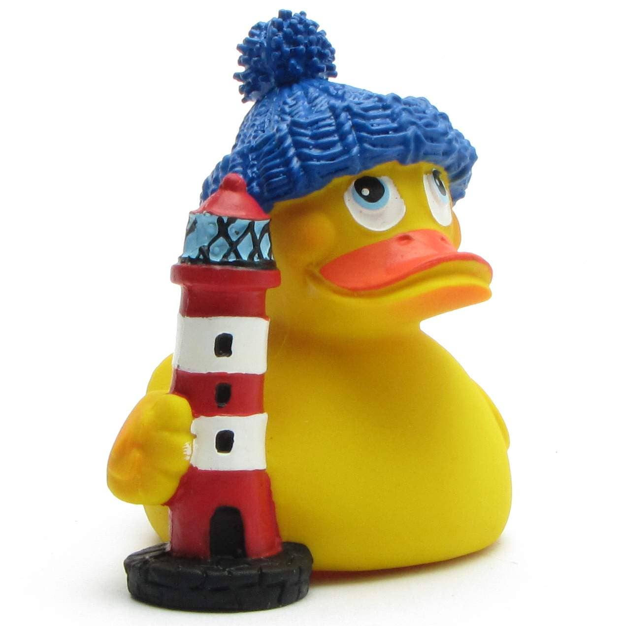 Duckshop – Großhandel Badespielzeug – Baby – Badeente Leuchtturm-Wärter - Gummiente4