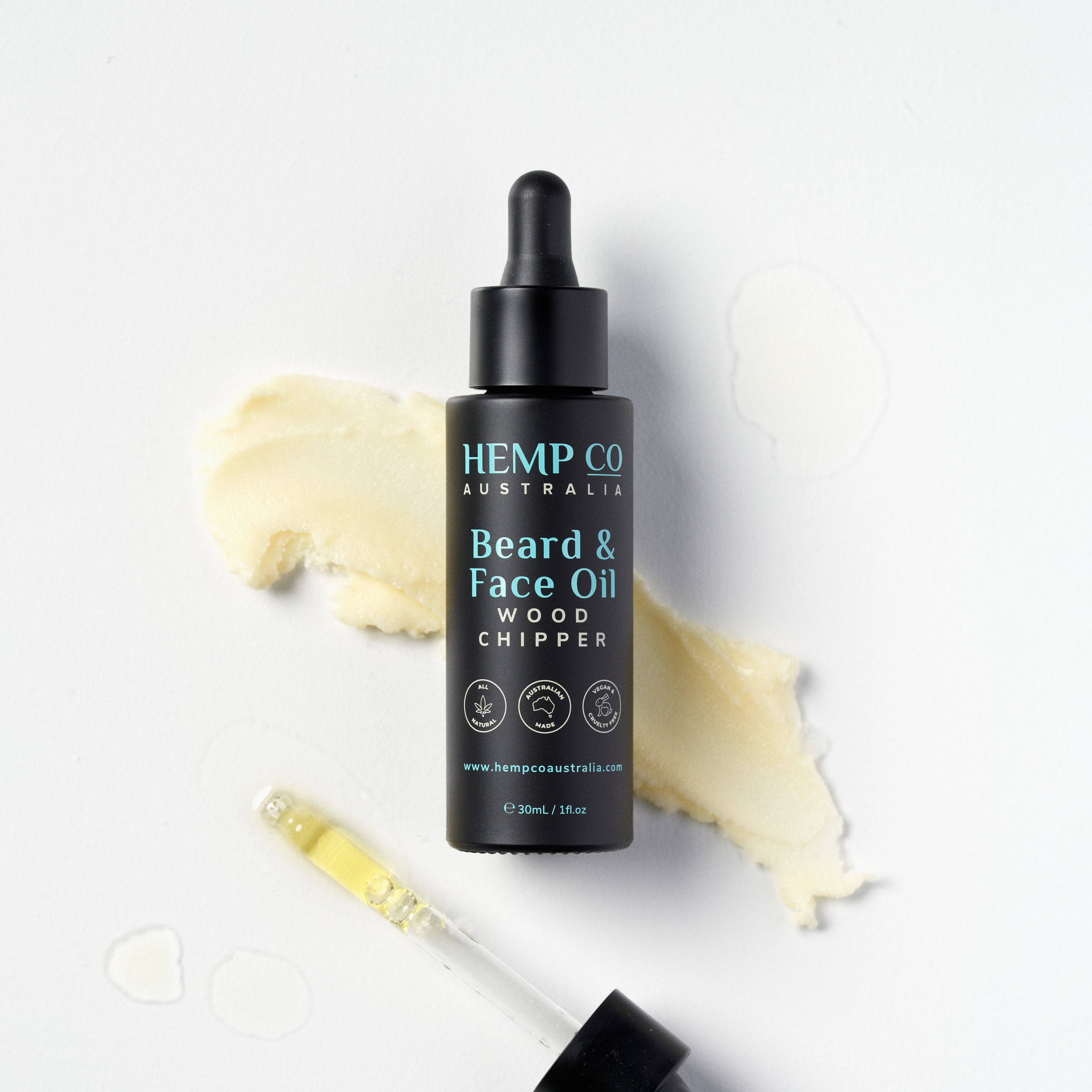 Hemp Co Australia - Wholesale Beard Styling Product - Beard Duo Pack - Wood Chipper5