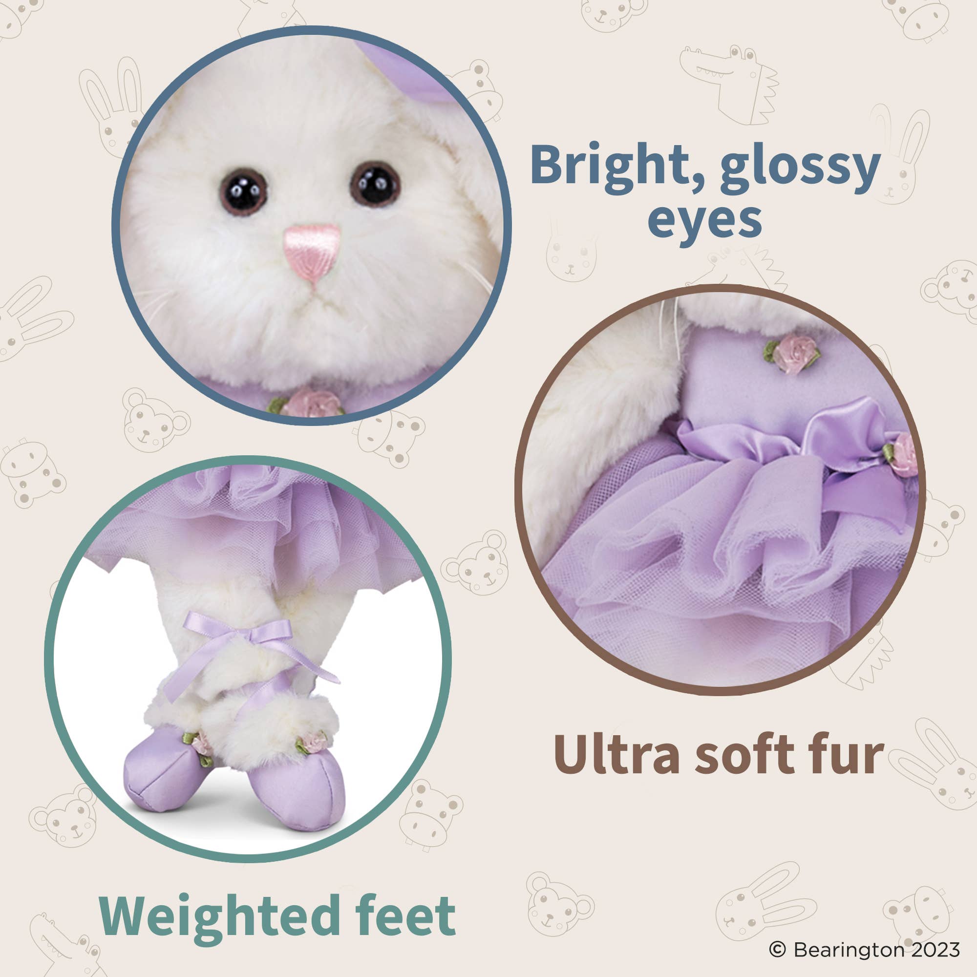 Bearington Collection - Wholesale Stuffed/Plush Toy - Kids & Baby - Twirlina Ballerina3