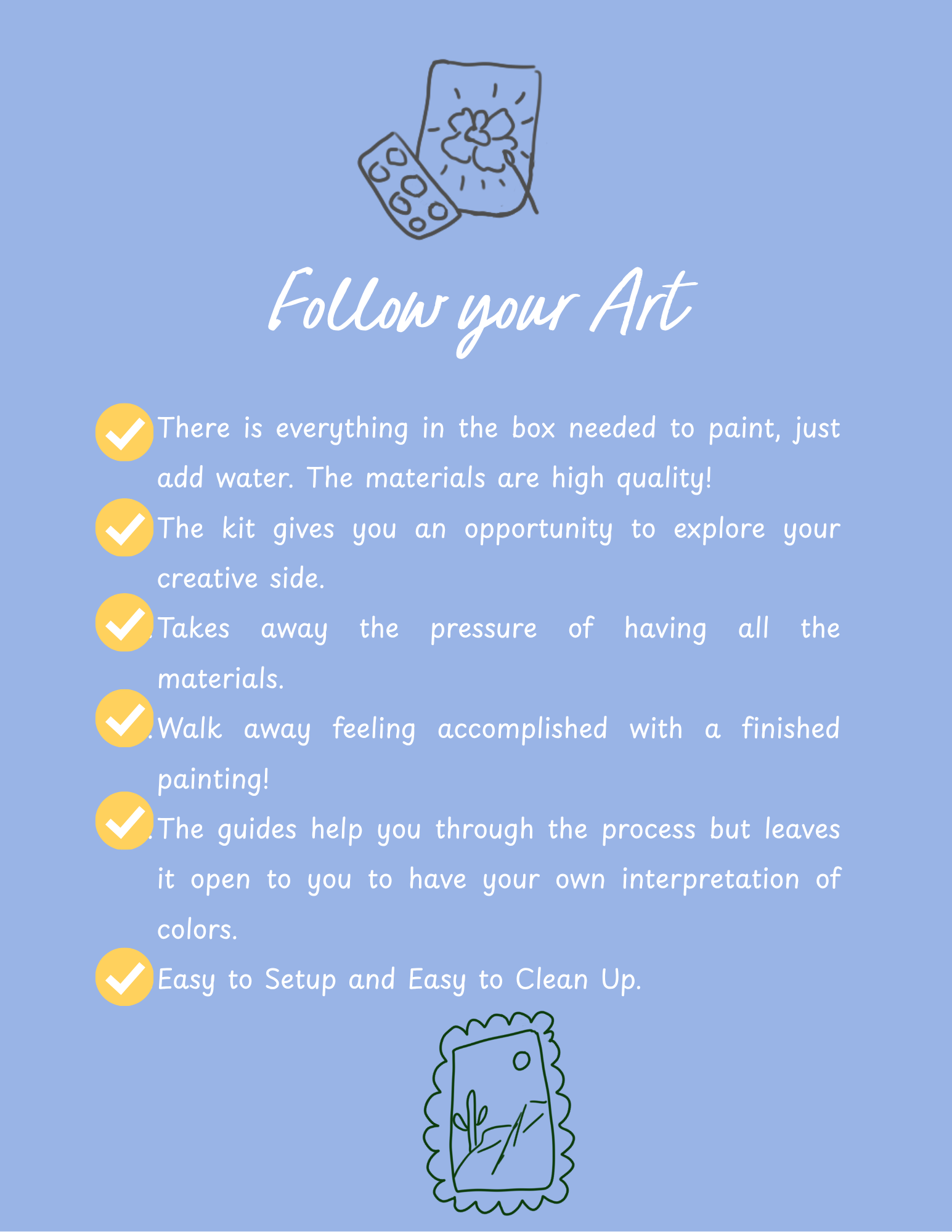 Pink Puddle Studio - Wholesale DIY Craft Kit - Dutch Flower Still Life Paint by Number DIY Watercolor Kit7