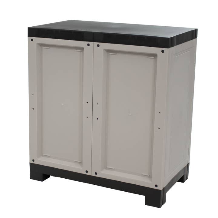 Sunnydaze Decor - Wholesale Cabinet - Heavy-Duty Storage Cabinet with Adjustable Shelf - Gray9