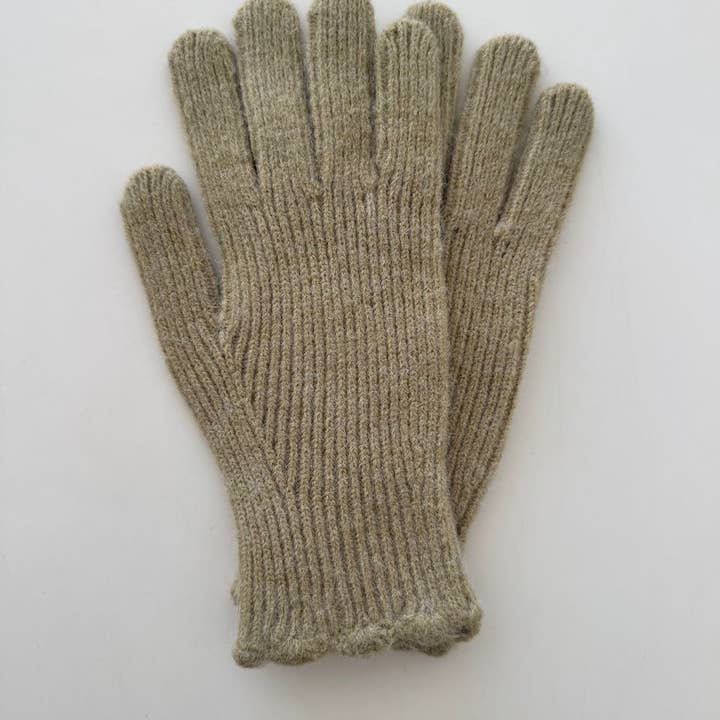 Cinnamon Creations - Wholesale Gloves – Women's - Long Rib Glove with Finger Touch Hole GL0157