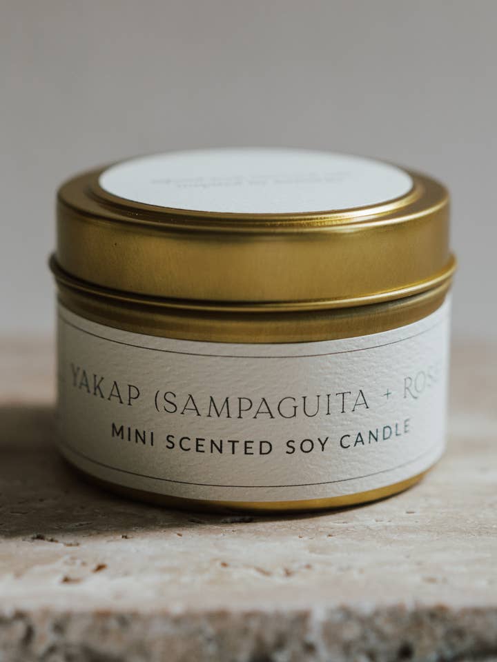 Vela Mini Aromatizada de Soja YAKAP por atacado de Lu France Interiors LLC