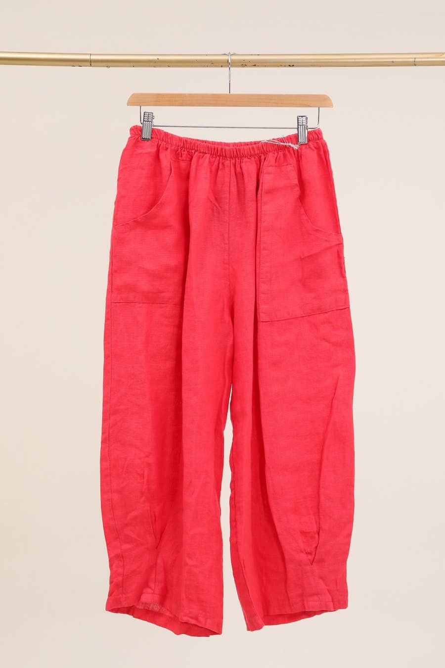 la maison des fibres naturelles - Vente Pantalon – femme - pantalon large en lin 6353 +size 100% linen made in Italy26