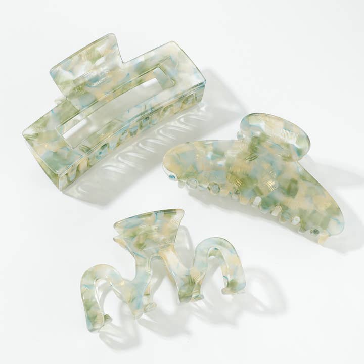 Garden Party Large - Assorted Claw Clips for wholesale by Adorro