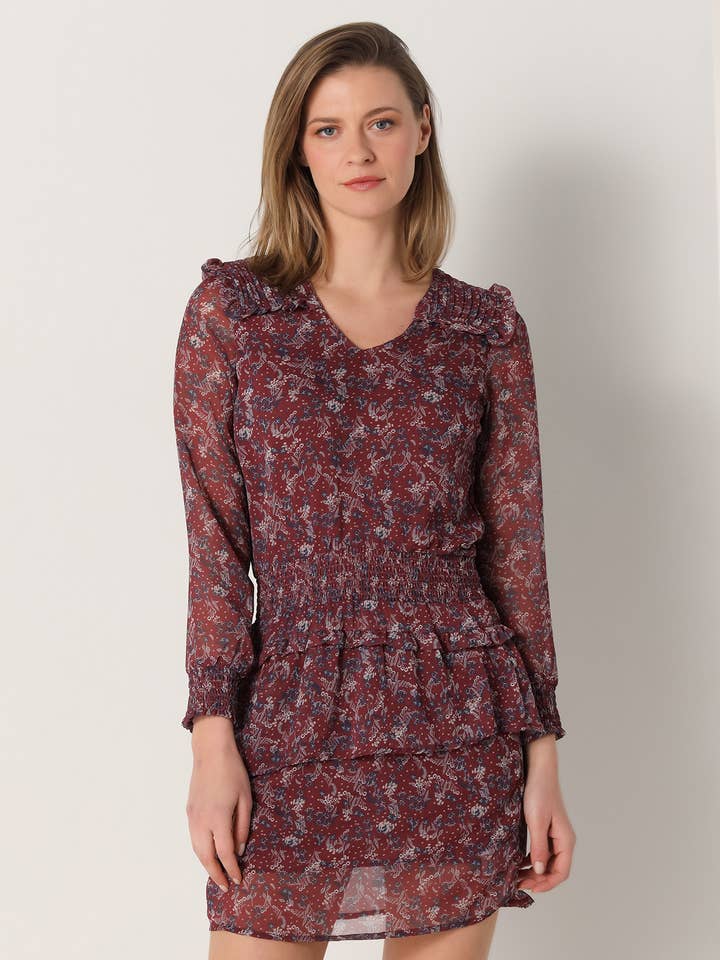 LOIS JEANS - Robe courte à imprimé floral pour la vente par PAUSANT SHOP ONLINE