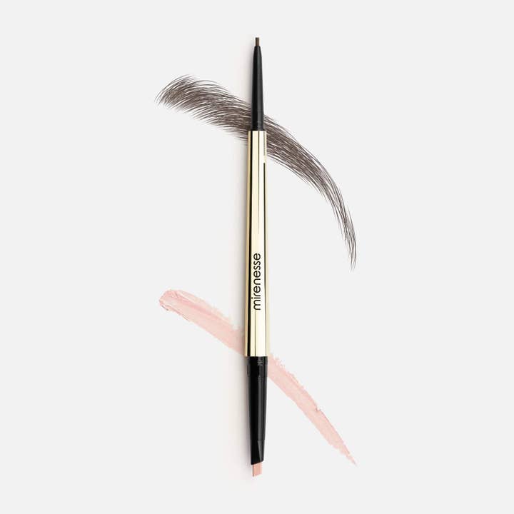 Mirenesse - Wholesale Eyebrow pencil/filler - All Day Micro Brow Pencil + Highlight Definer Crayon- Eyebrow10