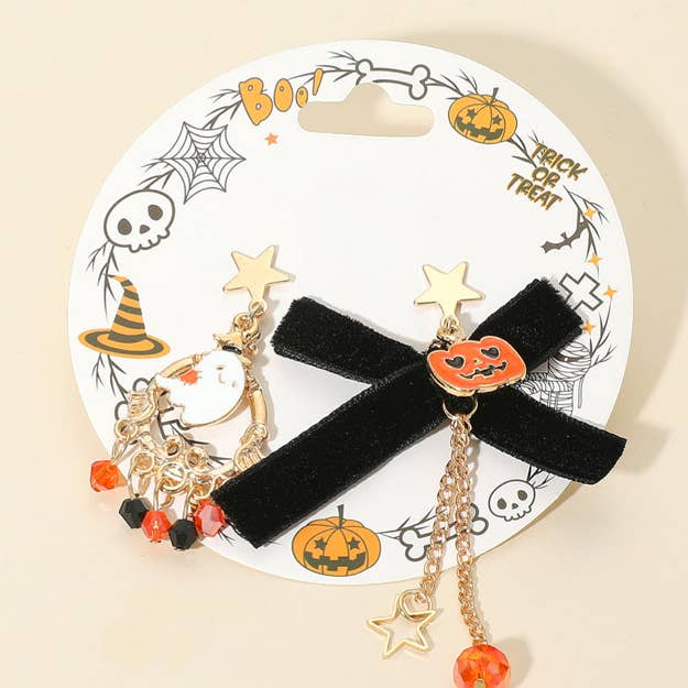 12 Paare - Unpassende Halloween-Ohrringe für den Großhandel von Sensibling Corp.