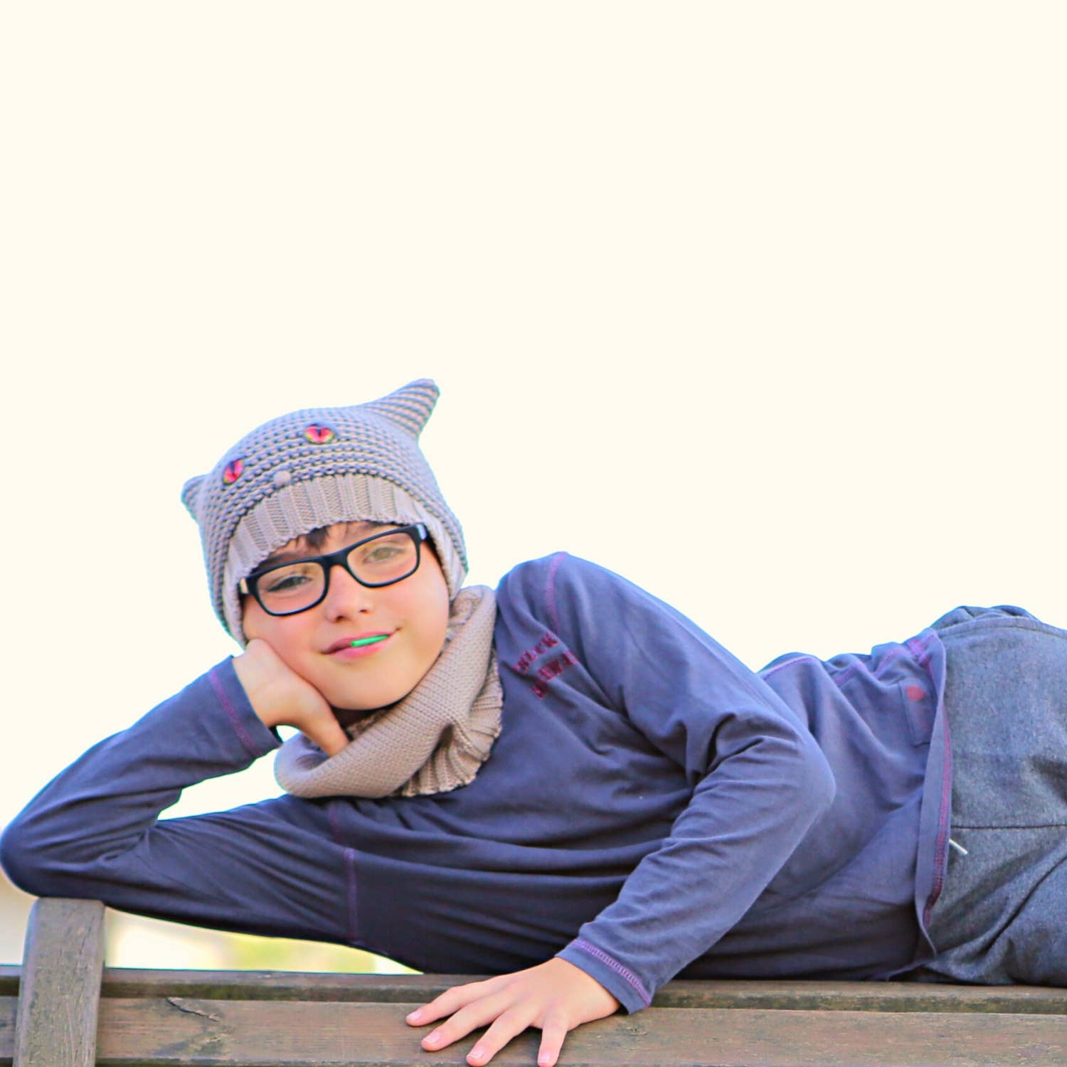 Tundem - Wholesale Beanie - Kids - Snake winter cap, 100% merino, limited edition5