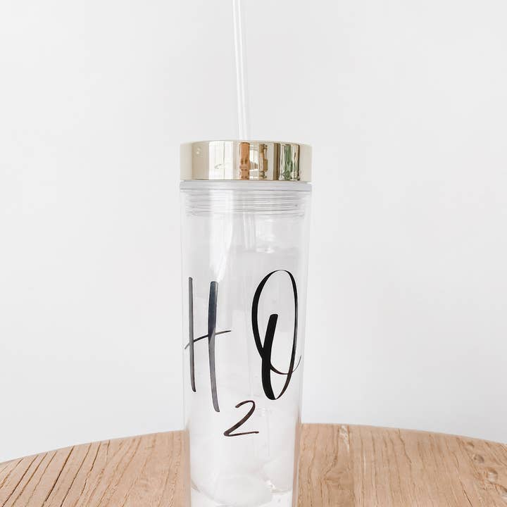 DWELL Home Shoppe - Wholesale Insulated Mug/Tumbler - Clear Tumbler - H2O
