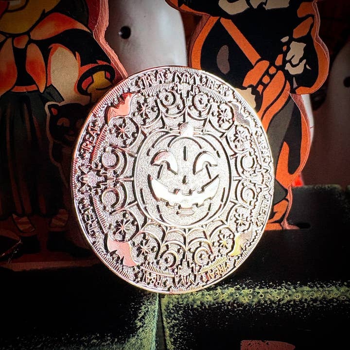 October 31st - Vendita all'ingrosso Moneta/gettone ricordo - Moneta per Decidere Dolcetto o Scherzetto1