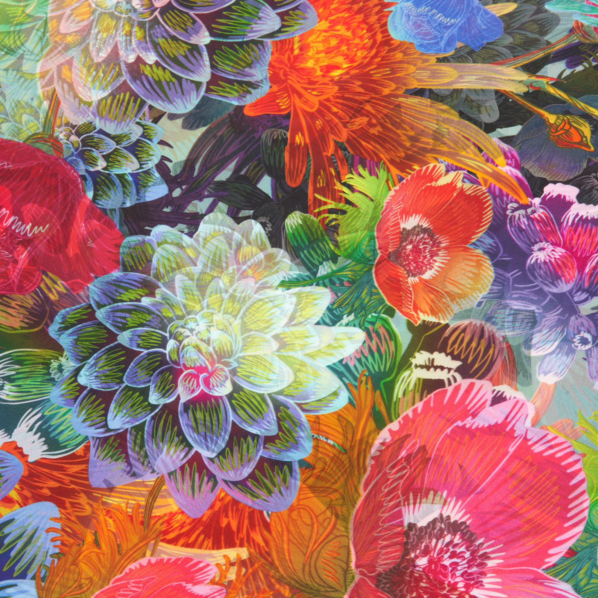 WRAPPR Gift Wrap - Wholesale Flat Wrap - Lilac | 50" Mulberry Silk Furoshiki Wrap8