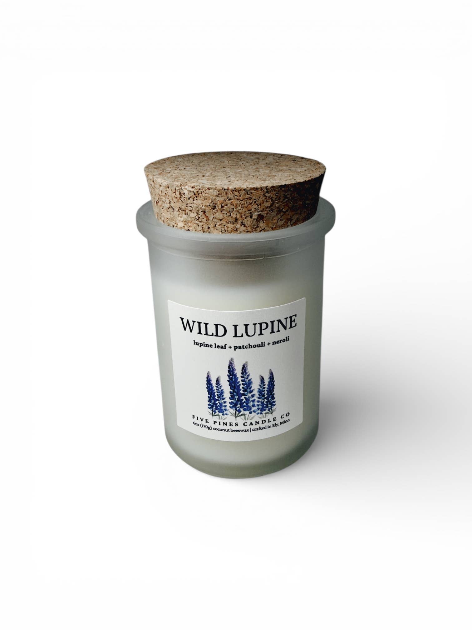 Five Pines Candle Co - Wholesale Jar/Filled Candle - Wild Lupine1
