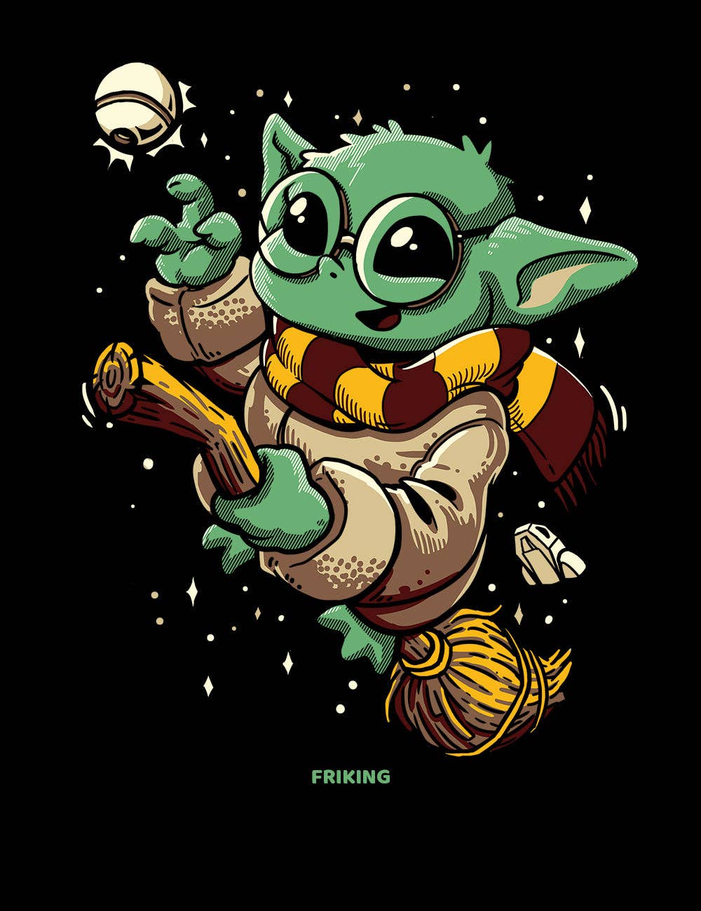 Zwart Flying Allien - 349A voor groothandel op Faire3