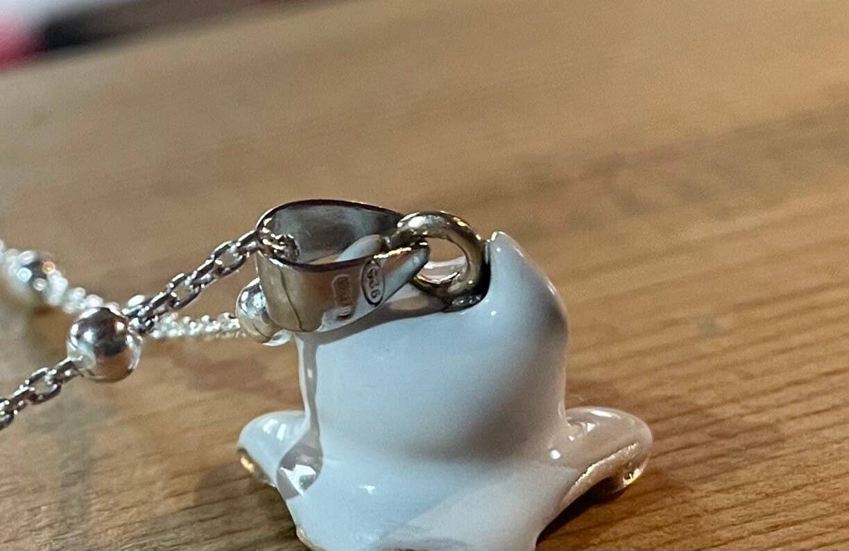 Gabbo Design – wholesale Pendant/charm necklace – Charms + Dogo Argentino Personalized Silver Necklace7