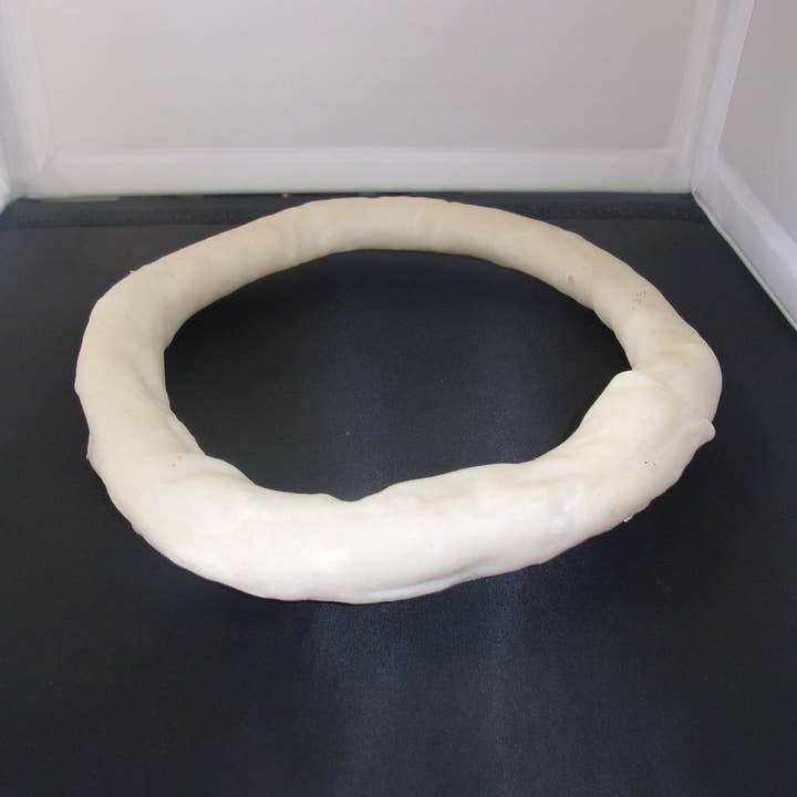 ChewMax Pet Products - Wholesale Pet bone/rawhide – Dog - 10" Donut Rawhide Chew0