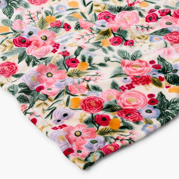 Rifle Paper Co. - Wholesale Throw Blanket - Garden Party Fleece Blanket