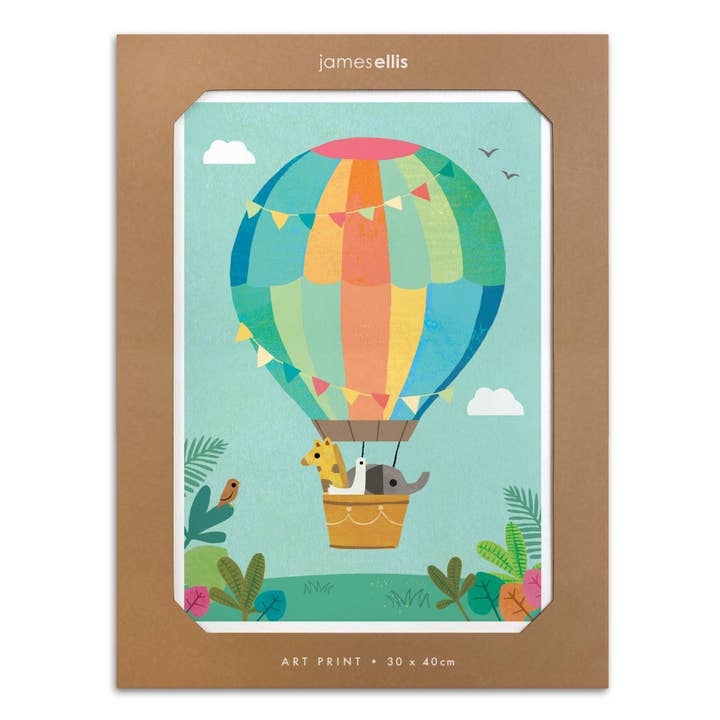 Tages-Ballonfahrt-Druck für den Großhandel von James Ellis