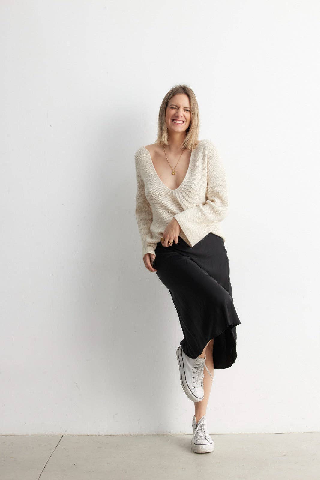 The Cotton Brand - Venta al por mayor Falda - Mujer - WESTMINSTER SATIN SKIRT9