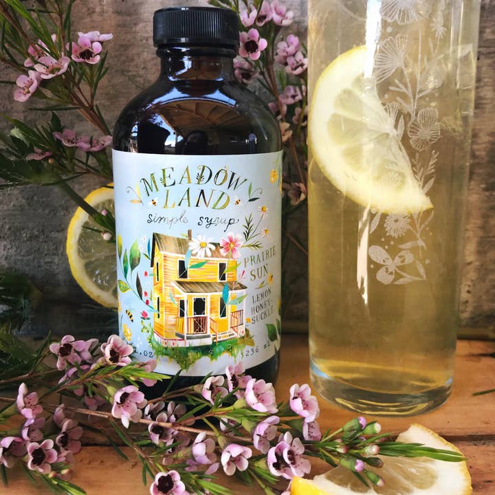 Meadowland Syrup - Wholesale Cocktail Mix/Syrup - Prairie Sun Simple Syrup2