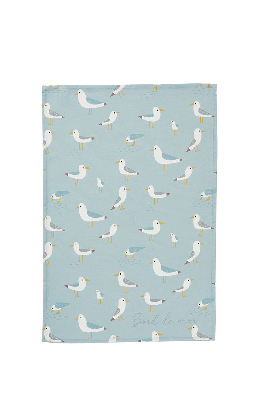 Coucke - Venta al por mayor Paños de cocina - Las gaviotas - paño impreso 50X75 en algodón0