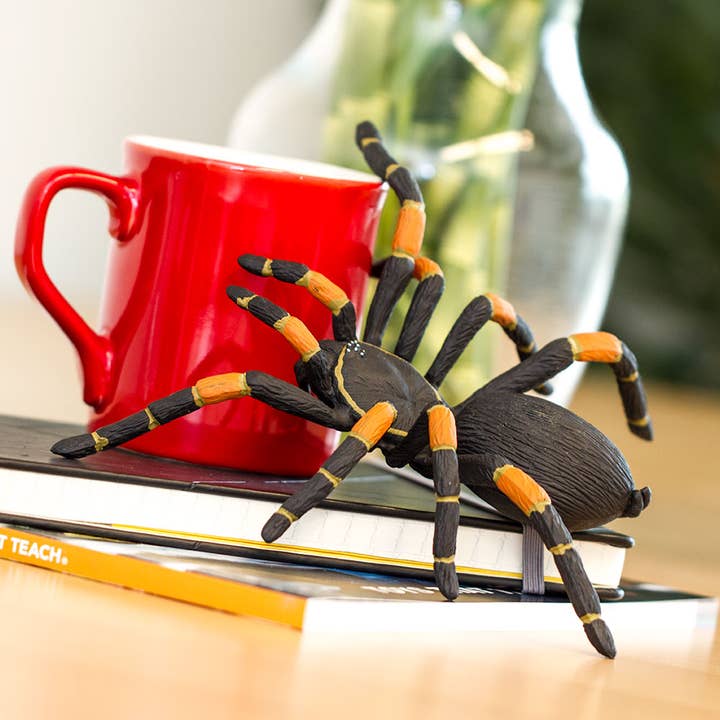 Safari Ltd. - Wholesale Figurine Toy - Kids - Orange - Kneed Tarantula - 542006