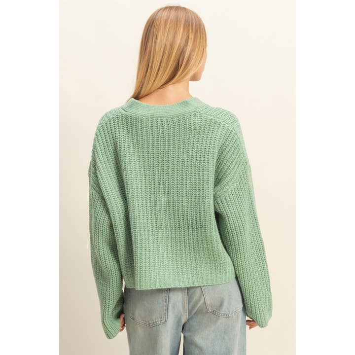 HYFVE - Wholesale Cardigan - Women's - Oversized Ribbed Sweater Cardigan11