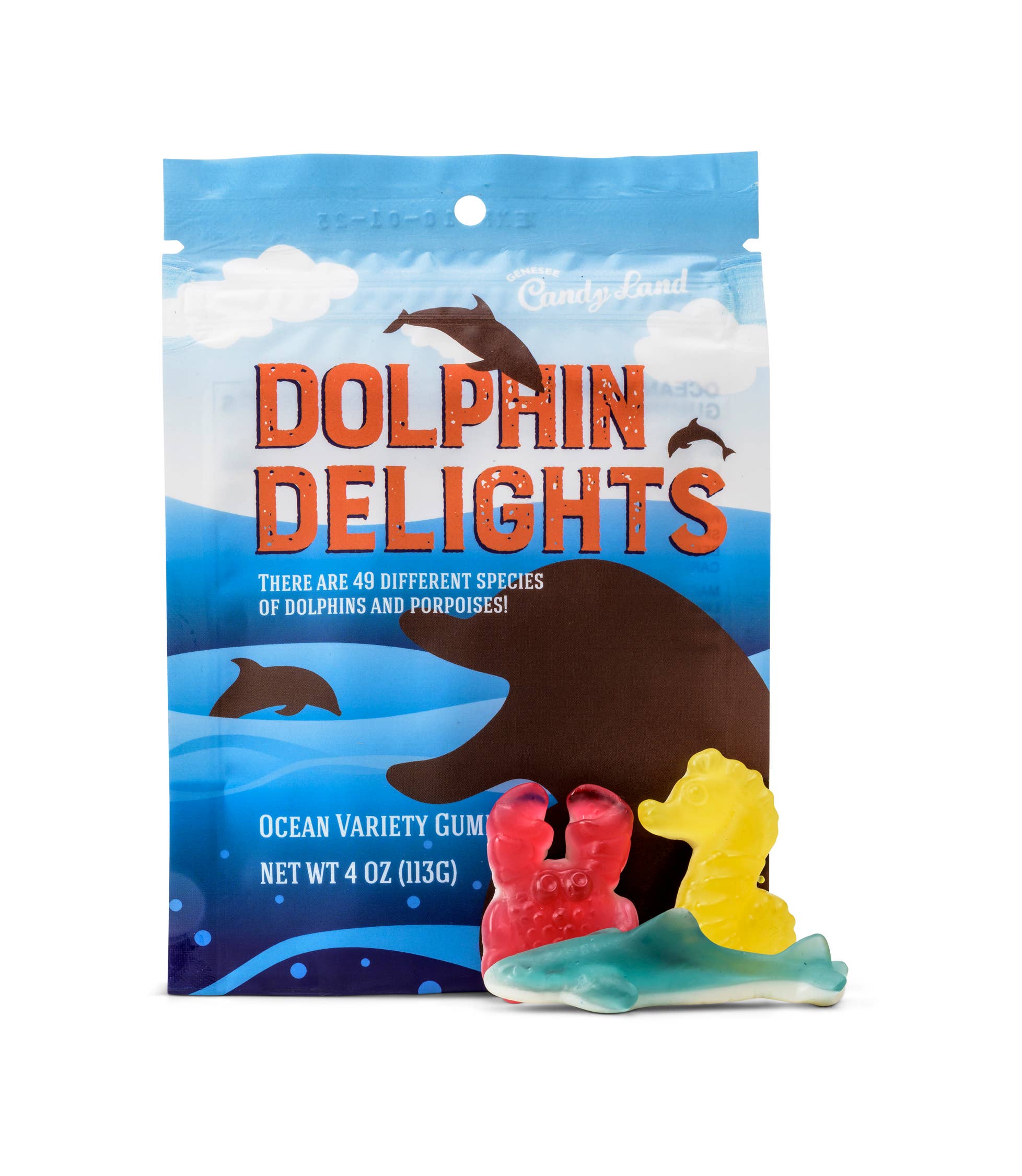 Genesee Candy Land - Wholesale Gummy - Dolphin Delights (Ocean Variety Gummys)1