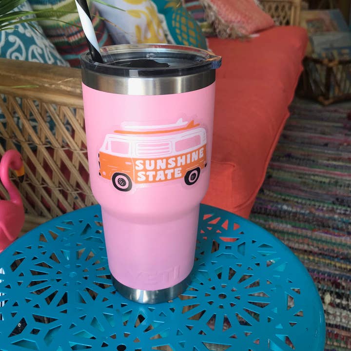 Sunshine State Goods - Wholesale Sticker - VAN LIFE CLEAR STICKER1