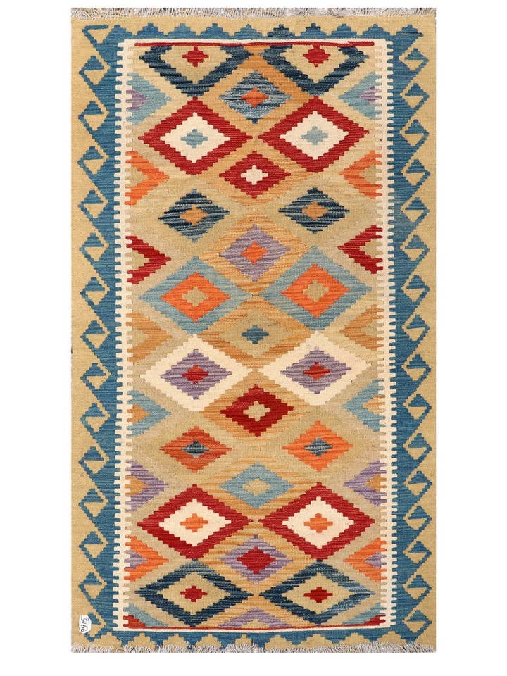 Maimana Afghanistan Kilim Rug - 189 x 107 cm for wholesale by Imaco Rugs