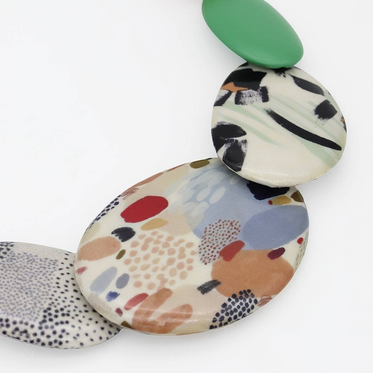 Sylca Designs - Wholesale Bib Necklace - Multicolor Fallon Necklace3