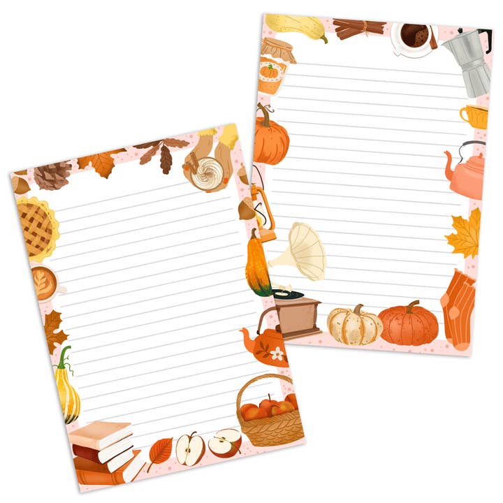 Notepad - notepad autumn/fall cozy days for wholesale by Muchable