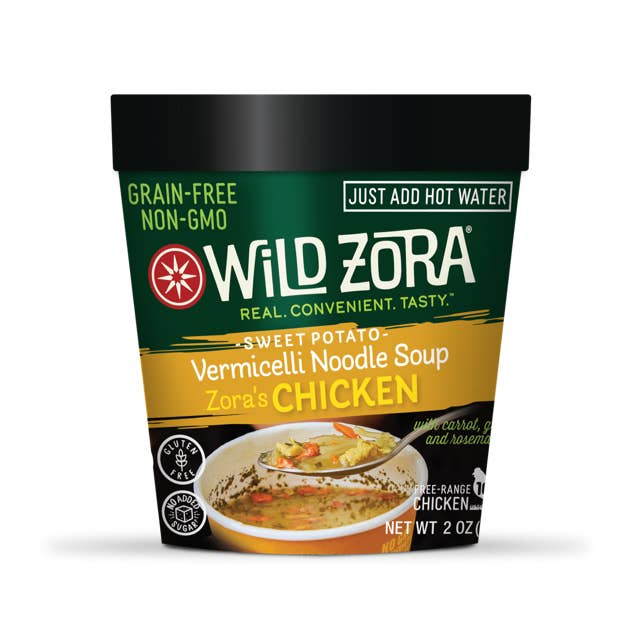 Wild Zora - Wholesale Soup - Chicken Noodle-Vermicelli Noodle Soup in a Cup