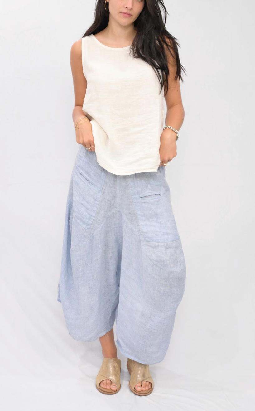 Merci Marie - Wholesale Pants - Women's - Linen Parachute Pants47