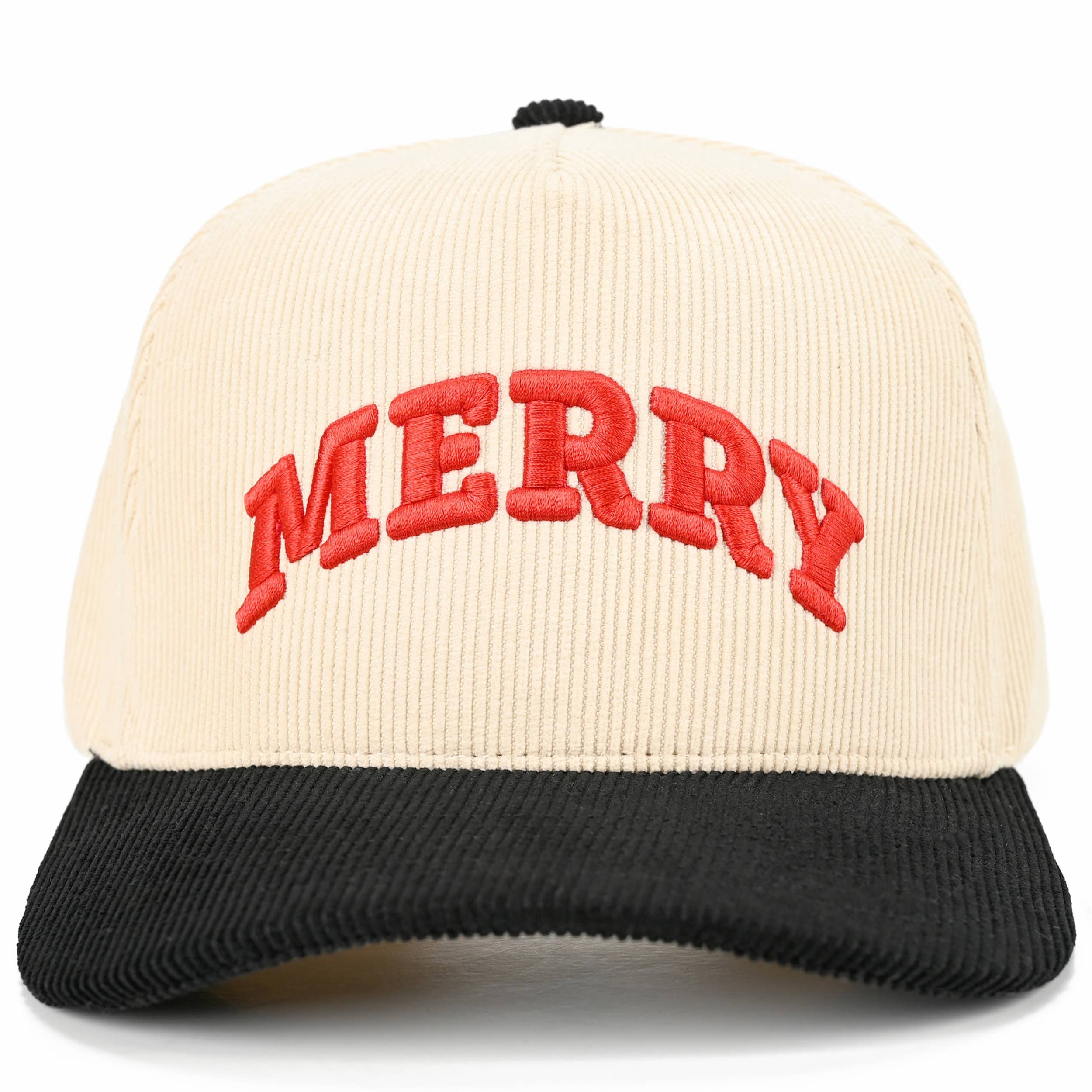 Hana - Wholesale Truckerpet - Dames - C.C MERRY Vetgedrukte Letter Corduroy Trucker Cap0