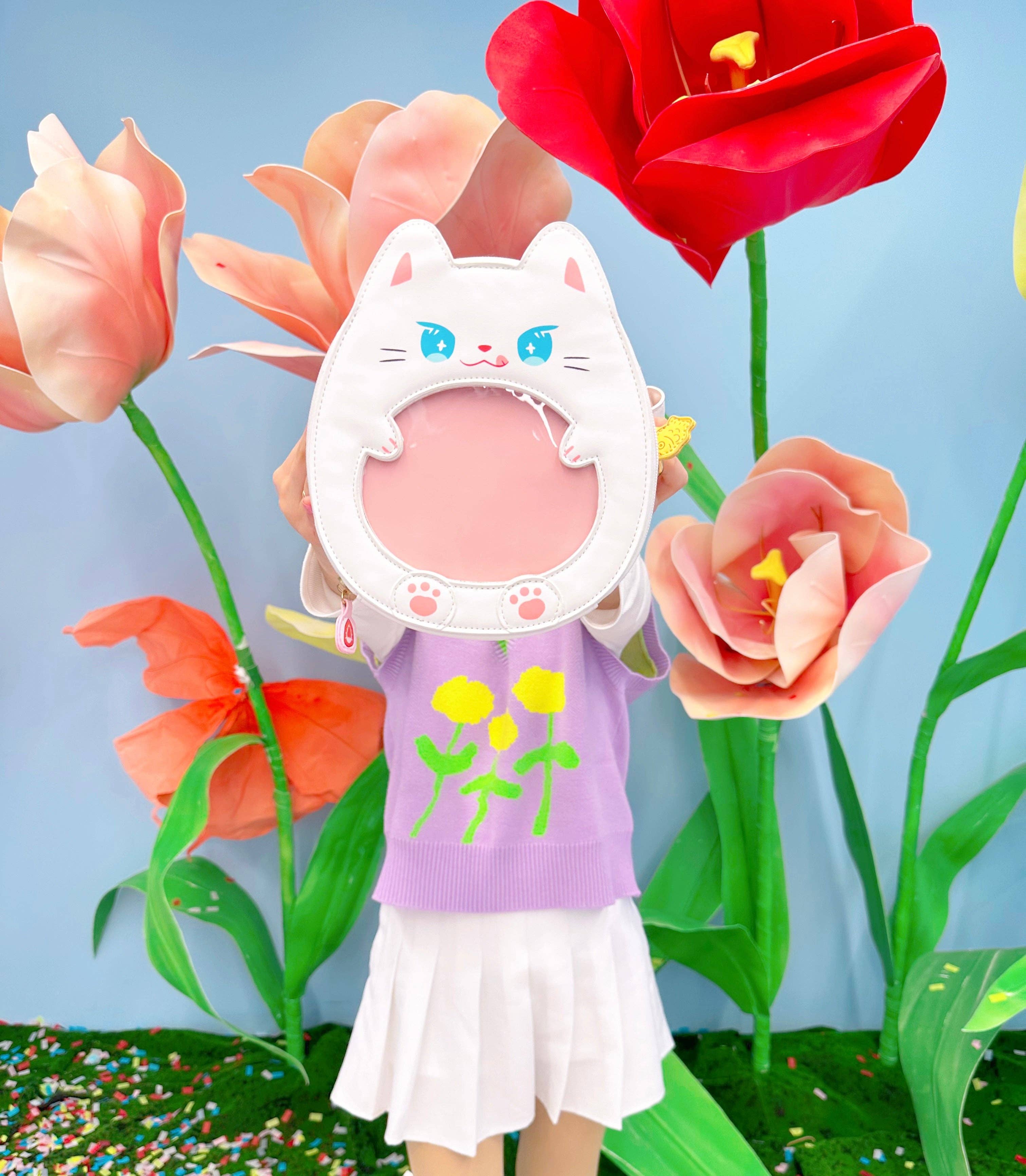 Agi Jagi Shop – Großhandel Umhängetasche - Damen – Kawaii Kitty Ita Tasche/Geldbörse11