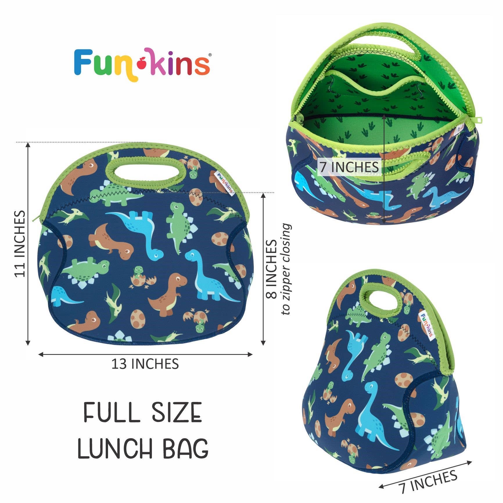 My Funkins - Wholesale Lunch Bag/Box - Kids - Large, Machine Washable Lunch Bag for Kids - Ballerinas4