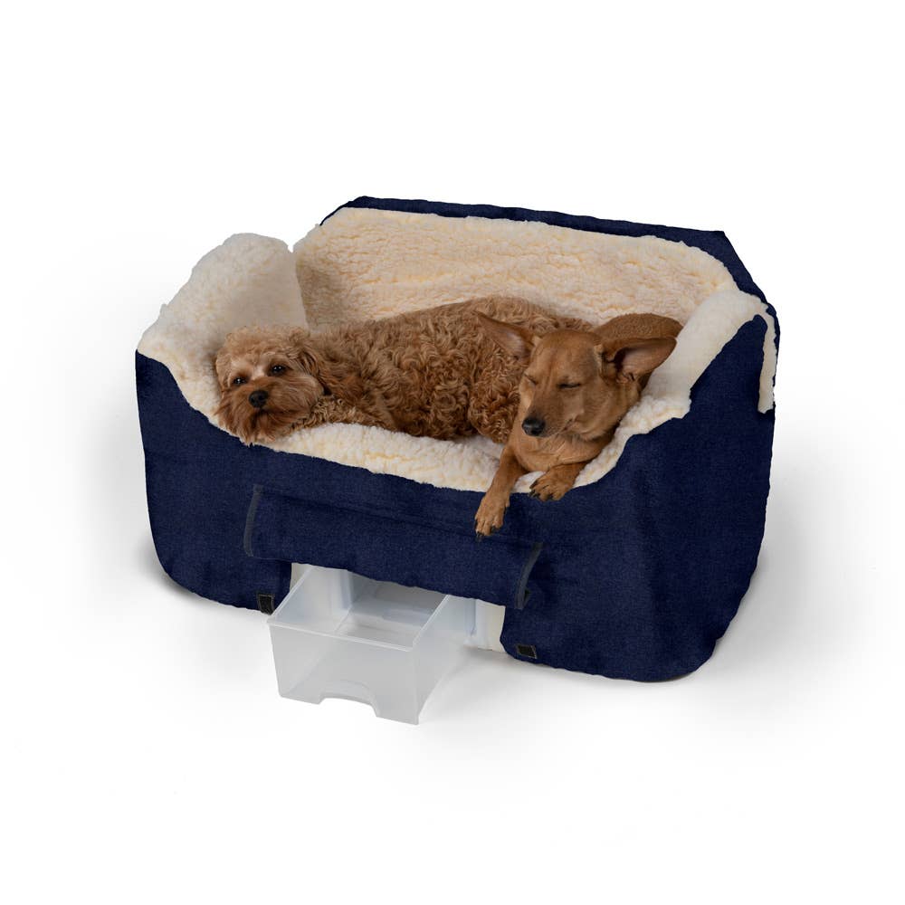 Snoozer Pet Products – Caixa de transporte - Cão por atacado – Assento de Carro para Cachorros Large Lookout II com Bandeja de Armazenamento2