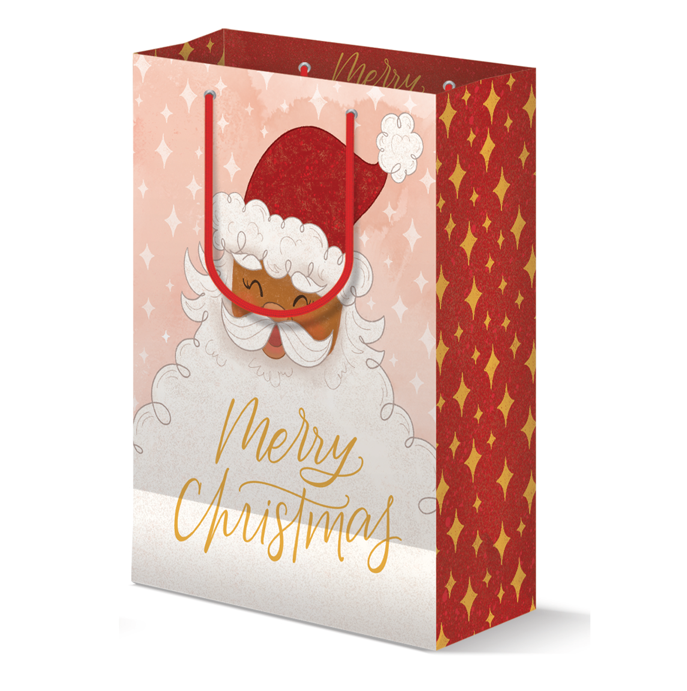 The Noble Paperie - Wholesale Gift Bag - Christmas Holiday Diverse Blanta Santa Claus | Gift Bag1