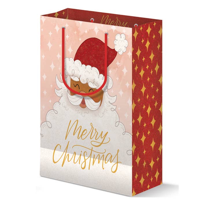 The Noble Paperie - Wholesale Gift Bag - Christmas Holiday Diverse Blanta Santa Claus | Gift Bag1