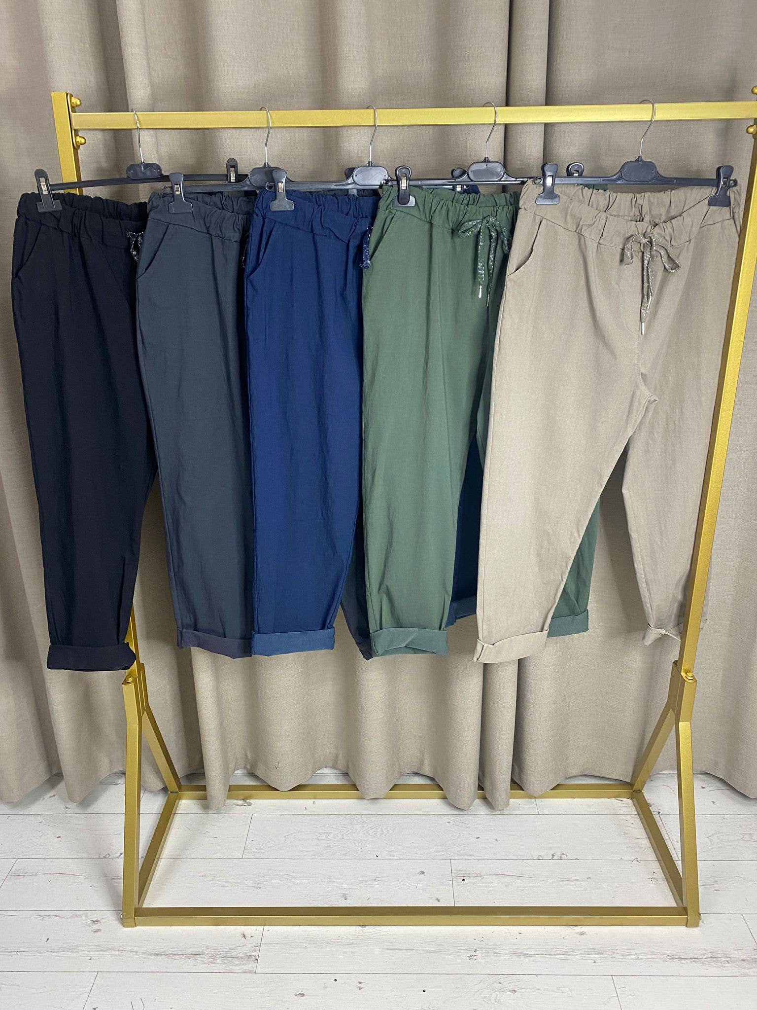 My Winners Direct – wholesale Pants – Women's – Evinnie Magic String Elasticated Pants0